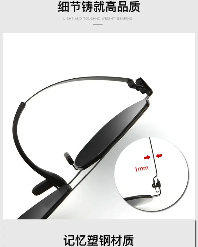 Polarized Sunglasses Men Fashion Square Big Frame for Stylish Eye Protection - Next Level