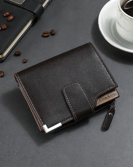 Business Men's Multifunctional Wallet Card Bag for Ultimate Convenience - Next Level
