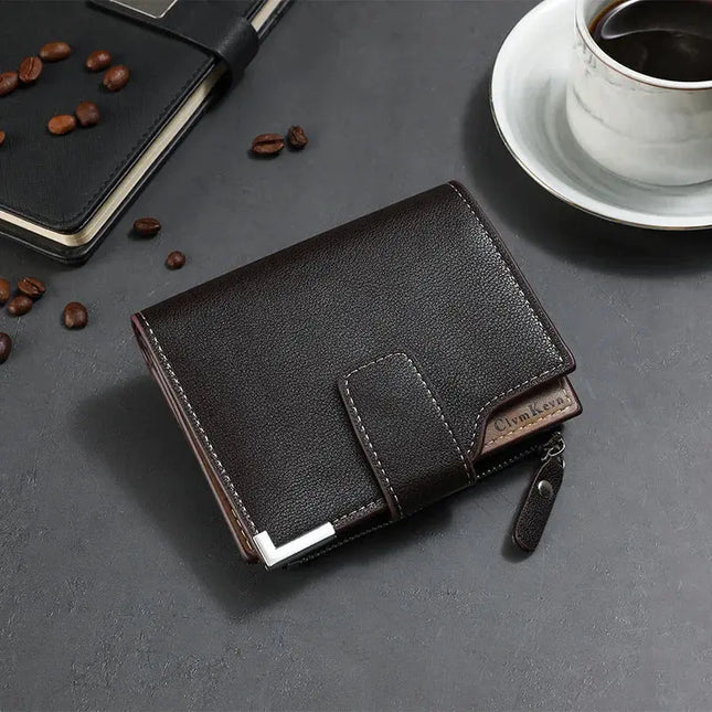 Business Men's Multifunctional Wallet Card Bag for Ultimate Convenience - Next Level