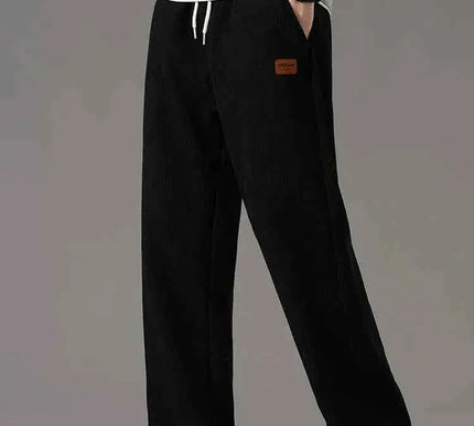 Winter Corduroy Sweatpants Herren mit Kordelzug - Next Level