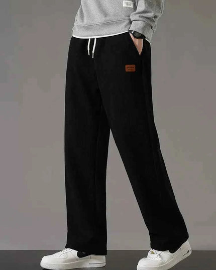 Winter Corduroy Sweatpants Men Drawstring - Next Level