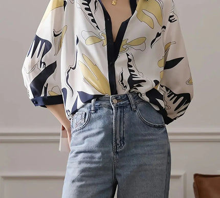 Luxus Damen Shirt Frankreich Stil mit modischem Druck für Frauen - Next Level