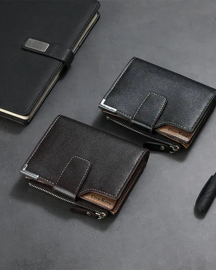 Business Men's Multifunctional Wallet Card Bag for Ultimate Convenience - Next Level