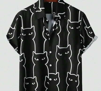 Unisex Mode mit Katzenmotiv - Niedlicher Druck für lässige Herrenbekleidung - Next Level