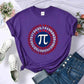 Funny Pi Spiral Geometry Shirt for Women - Unique Mathematics Apparel - Next Level