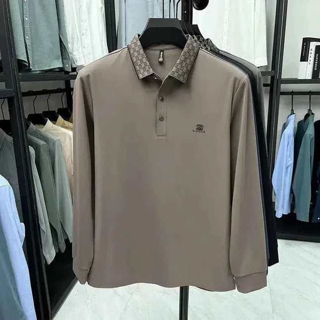 Designer Luxury Men's Polo Shirt Lapel Z Embroidered - Next Level