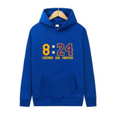 Vintage Herren Hoodie mit Harajuku Grafik-Print und Fronttasche im Streetwear Stil