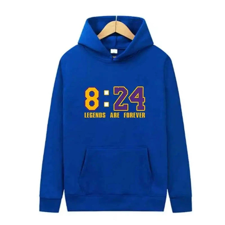 Vintage Herren Hoodie mit Harajuku Grafik-Print, Fronttasche und warmem Material für Herbst/Winter