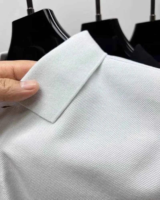 Brand Luxury Men's Polo Shirt Lapel Sailboat Embroidered - Next Level