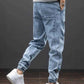 Spring Summer Cargo Jeans Men in Black and Blue - Streetwear Style - Next Level