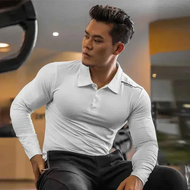 Mens Gym Compression Shirt Male Rashgard Fitness - Next Level