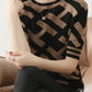 Spring Summer Knitted T-Shirt with Classical Letter Design - Next Level