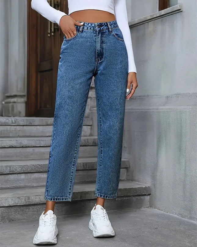 Benuynffy Vintage Women's Jeans American Basic - Next Level