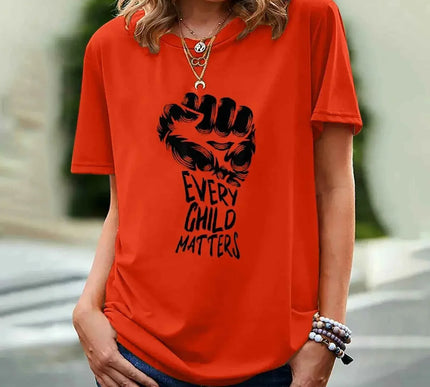 T-Shirt Frauen - Kurzarm Druckdesign - Next Level