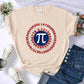Funny Pi Spiral Geometry Shirt for Women - Unique Mathematics Apparel - Next Level