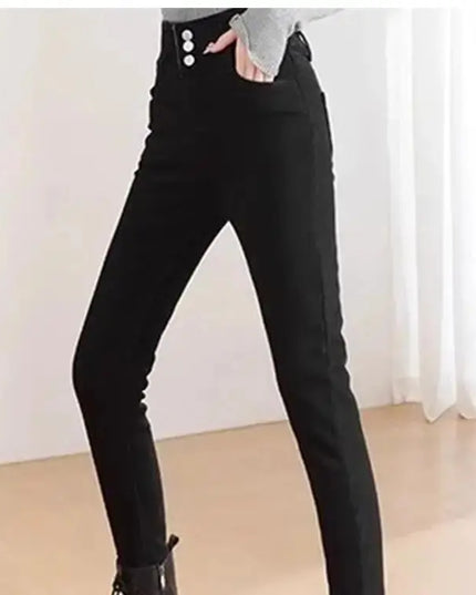 Alobee Thermal Winter High-Waist Fleece - Thick Comfort for Cold Days - Next Level