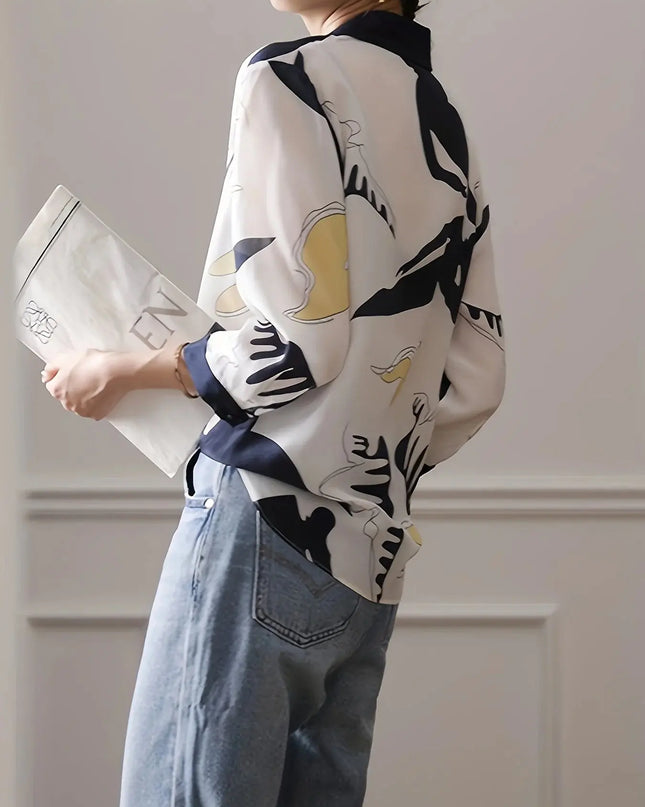 Fashion Luxury Ladies Shirt France Style Woman Printing - Next Level