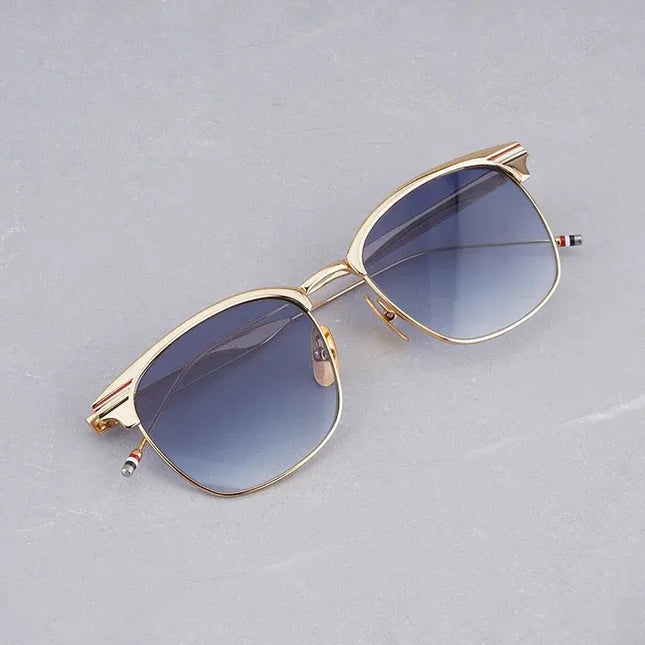 Fashion Thom Men's Sunglasses with Alloy Metal Frame - Next Level