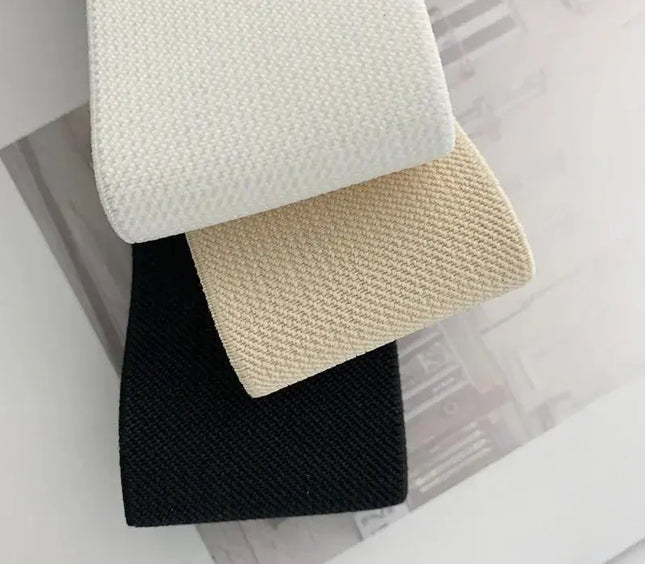 Belts for Women - Black Elastic Waist Belts for Women, Simple and Loose Design - Next Level