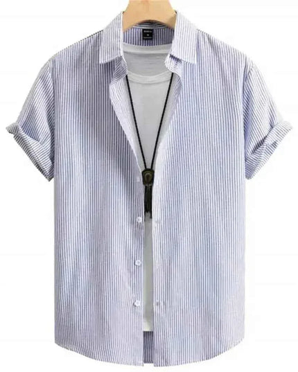 Hawaiian Shirts for Men Black Print High-Quality - Next Level