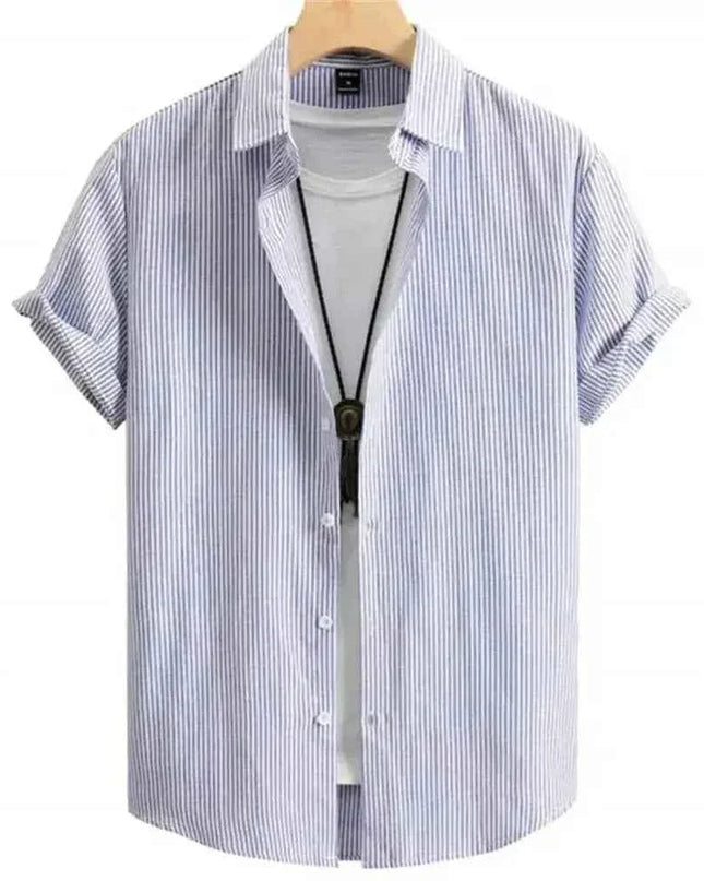 Hawaiian Shirts for Men Black Print High-Quality - Next Level