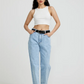 Benuynffy Vintage Women's Jeans American Basic - Next Level