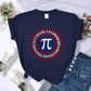 Funny Pi Spiral Geometry Shirt for Women - Unique Mathematics Apparel - Next Level