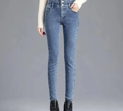 Alobee Thermische Winterhose hoch tailliert - Dicke Wärme für kalte Tage - Next Level