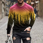 Retro Graffiti T-shirt - 3D Print Summer Men's Round Neck Tee - Next Level