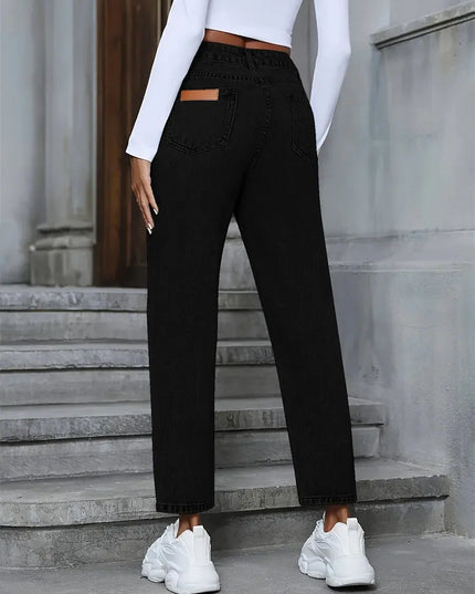 Benuynffy Vintage Women's Jeans American Basic - Next Level