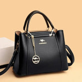 Soft leather purses in various styles and colors showcasing elegance and premium craftsmanship