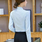 Elegant Women White Long Sleeve Shirt - Stylish & Versatile for Any Occasion - Next Level