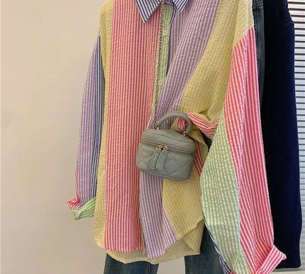 Damen gestreifte Bluse - Modische gestreifte Shirts für Frauen - Next Level