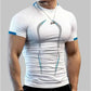 Men's Compression Gym Shirt Short Sleeve Bodybuilding Wear - Next Level