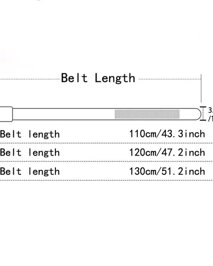 The New Buckle Toothless Automatic Belt for Effortless Style - Next Level