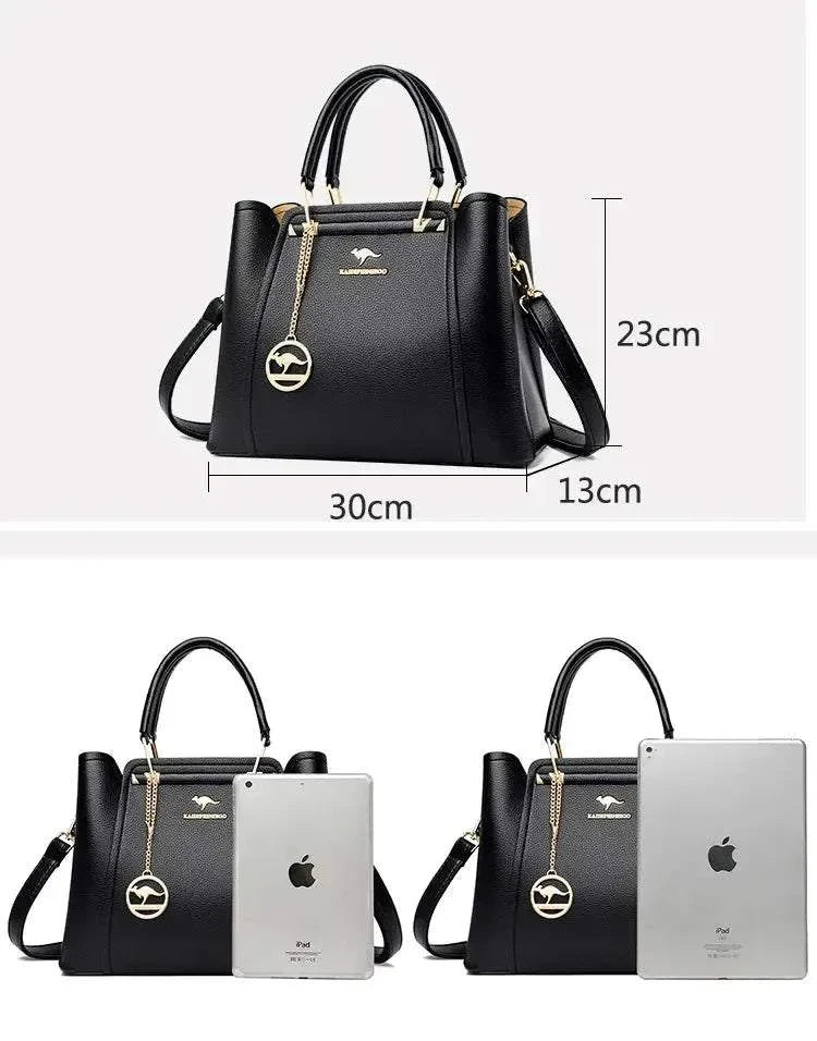 Elegant soft leather purses in various styles and colors showcasing luxurious craftsmanship and premium material quality