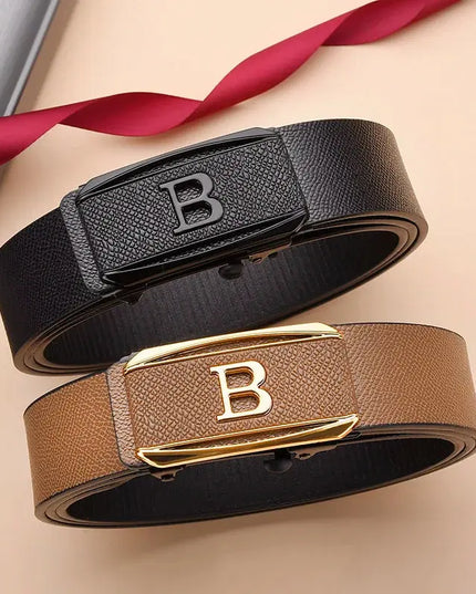 The New Buckle Toothless Automatic Belt for Effortless Style - Next Level