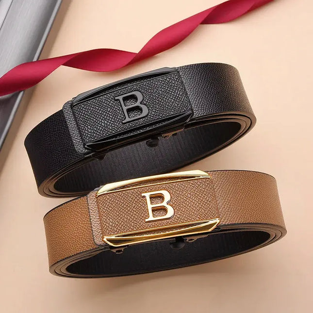 The New Buckle Toothless Automatic Belt for Effortless Style - Next Level