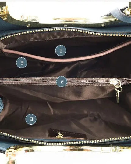 3 Layer Large Capacity Tote Bag Luxury Handbags - Next Level