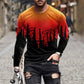 Retro Graffiti T-shirt - 3D Print Summer Men's Round Neck Tee - Next Level