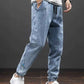 Spring Summer Cargo Jeans Men in Black and Blue - Streetwear Style - Next Level