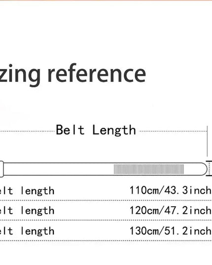 The New Buckle Toothless Automatic Belt for Effortless Style - Next Level