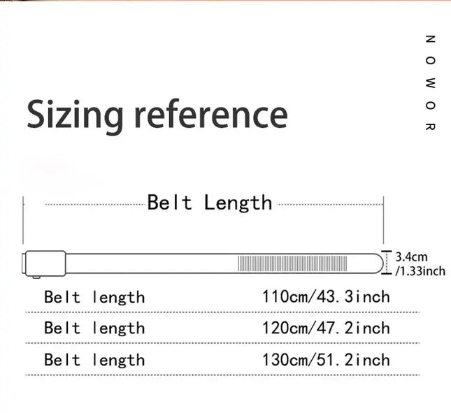 The New Buckle Toothless Automatic Belt for Effortless Style - Next Level