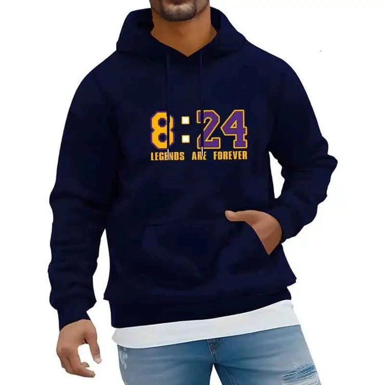 Vintage Herren Hoodie mit Harajuku Grafik im Streetwear Stil