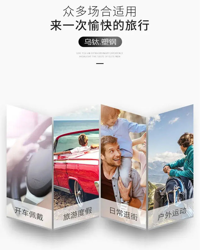 Polarized Sunglasses Men Fashion Square Big Frame for Stylish Eye Protection - Next Level