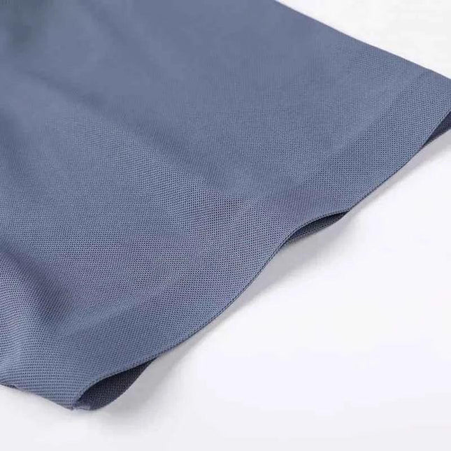 Ice Silk Embroidery Polo Shirt 2025 New Summer Lapel - Next Level