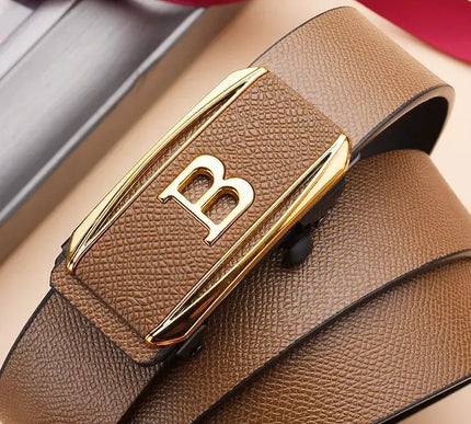 The New Buckle Toothless Automatic Belt for Effortless Style - Next Level