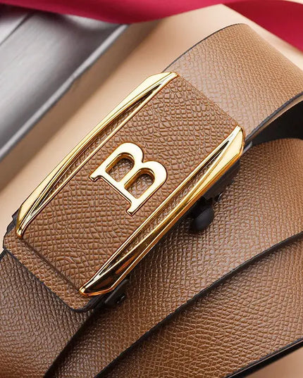 The New Buckle Toothless Automatic Belt for Effortless Style - Next Level