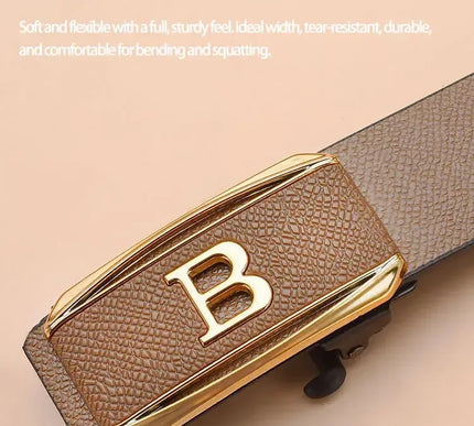 The New Buckle Toothless Automatic Belt for Effortless Style - Next Level