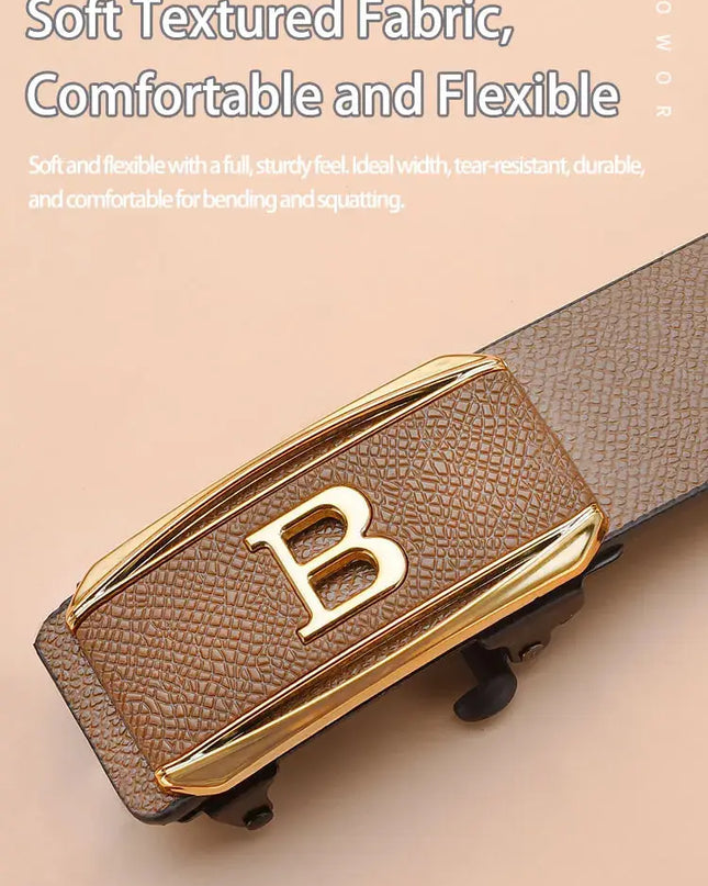 The New Buckle Toothless Automatic Belt for Effortless Style - Next Level